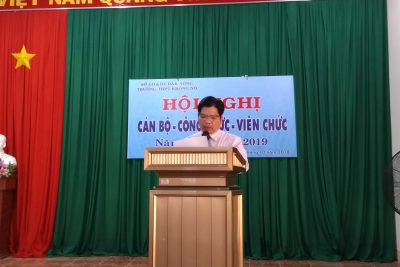 Giới thiệu Bài tham luận về công tác Chủ nhiệm lớp của thầy Trần Hữu Tú tại Hội nghị CBCC 2018
