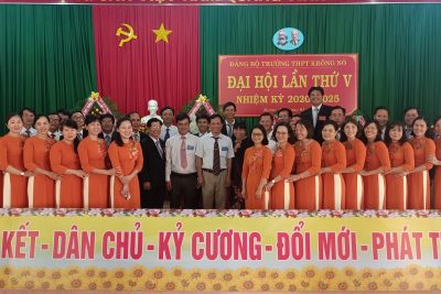 Đại hội Đảng bộ Trường THPT Krông Nô lần thứ V, nhiệm kỳ 2020 – 2025
