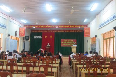 Đảng bộ trường THPT Krông Nô tổ chức hôi nghị tổng kết thực hiện nghị quyết năm 2015 và triển khai nghị quyết năm 2016.