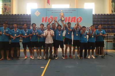 Trường THPT Krông Nô đạt thành tích xuất sắc trong Hội thao ngành Giáo dục và Đào tạo Đăk Nông năm 2018